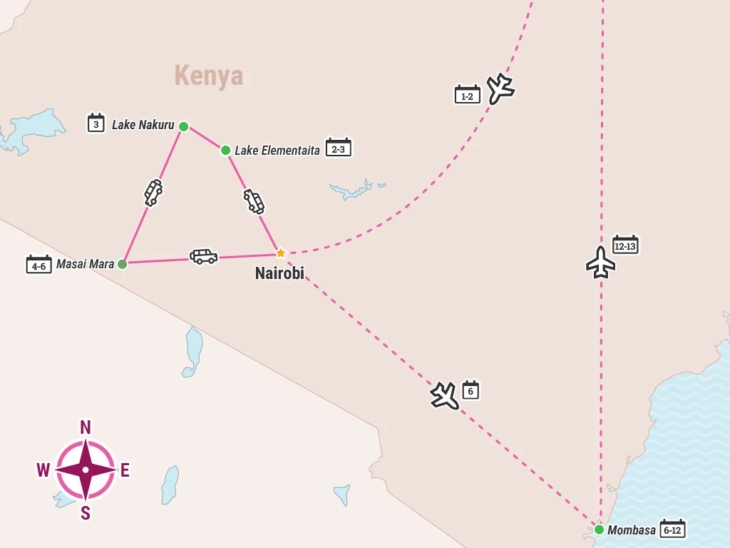 Tour Map