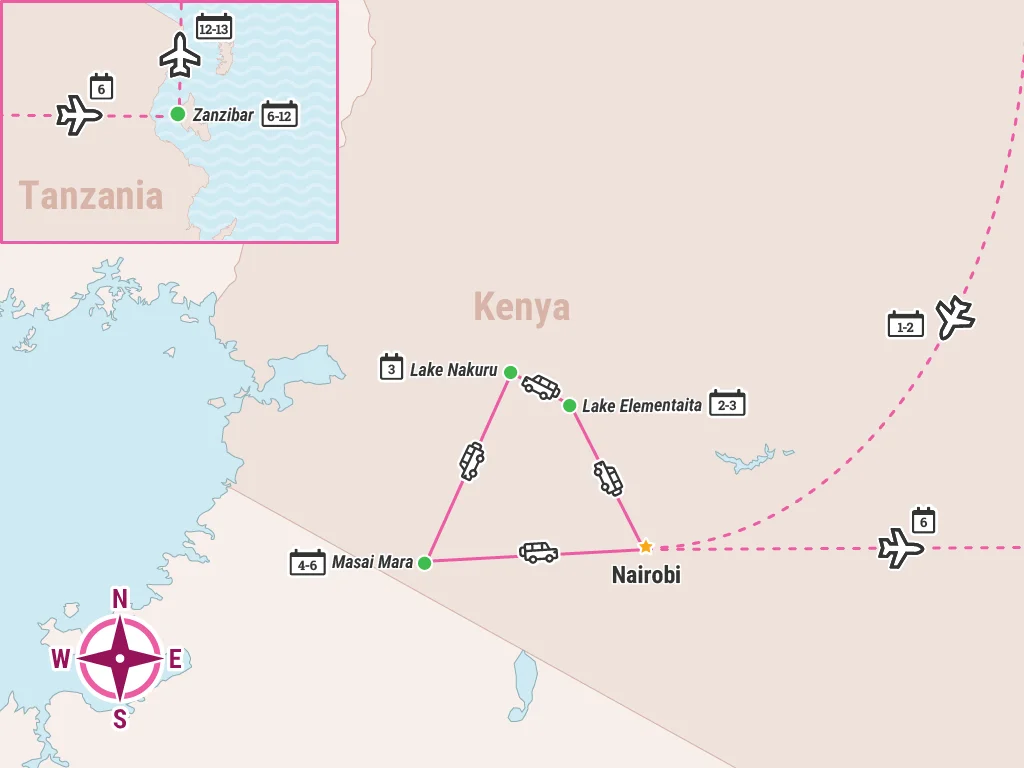Tour Map